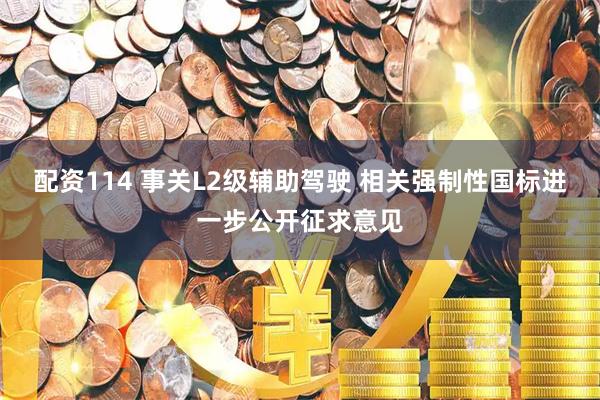 配资114 事关L2级辅助驾驶 相关强制性国标进一步公开征求意见